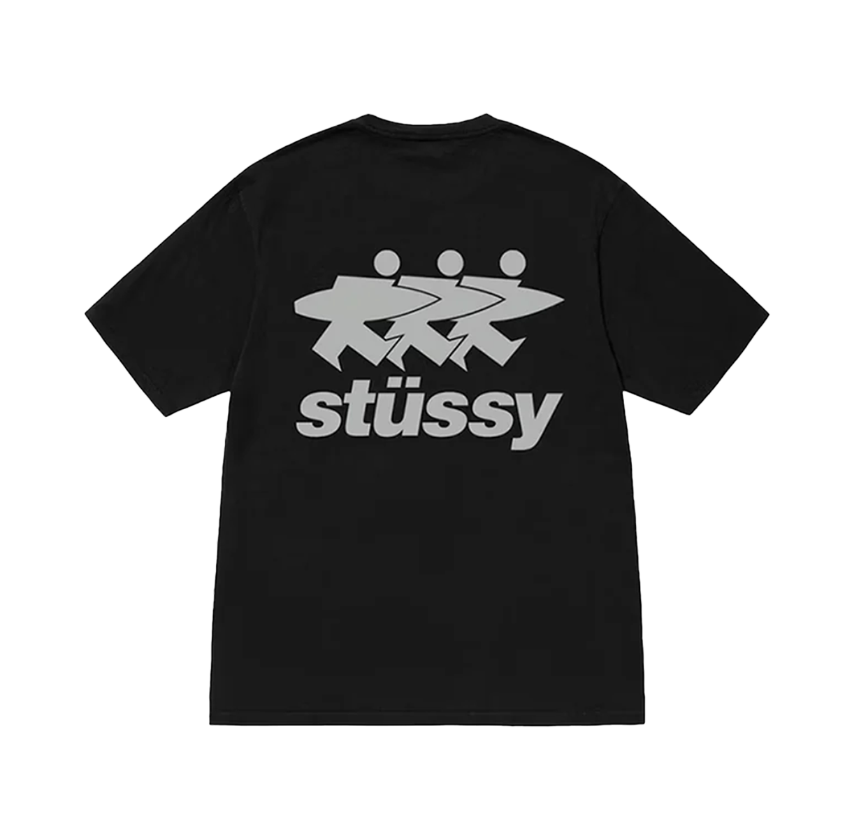 Stüssy Surfwalk Pigment Dyed T-Shirt Black