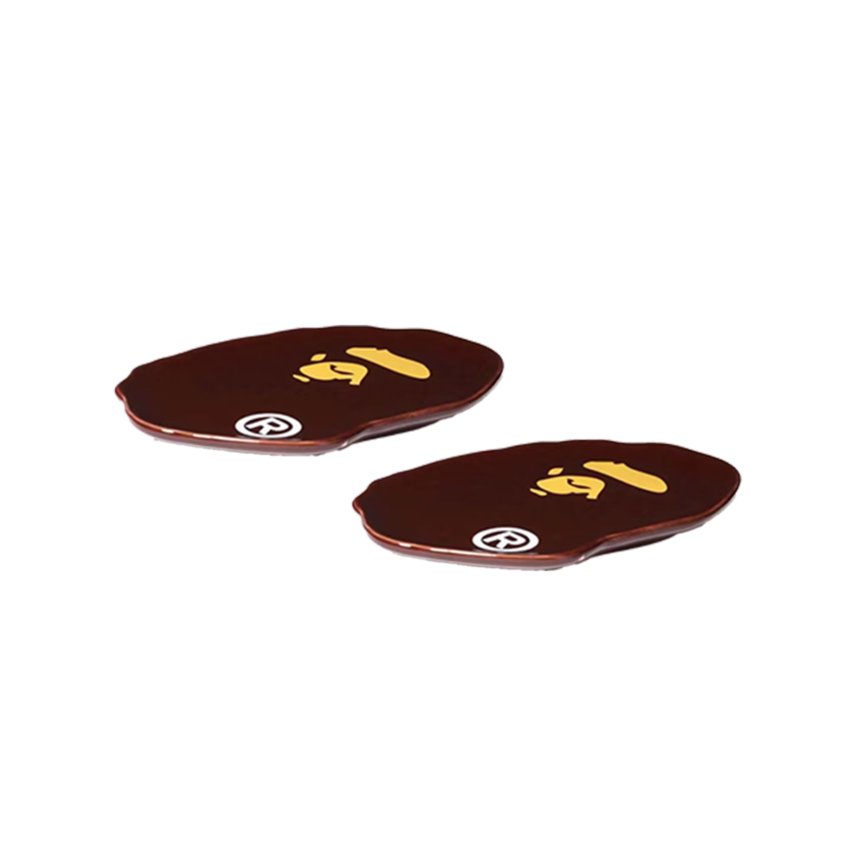 Bape Ape Head Small Plate Two Piece Set