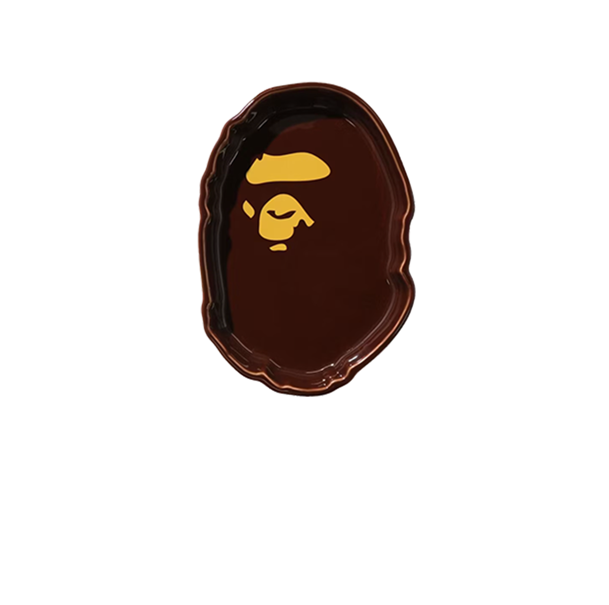 BAPE Ape Head Tray (SS21) Brown
