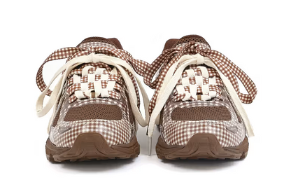 ASICS Gel-Venture 6 Story mfg. Reddish Brown Gingham