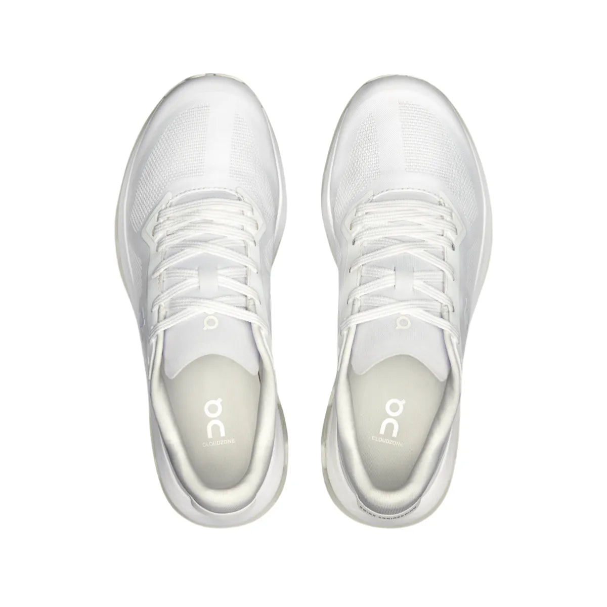 On Men's Cloudzone  White/White