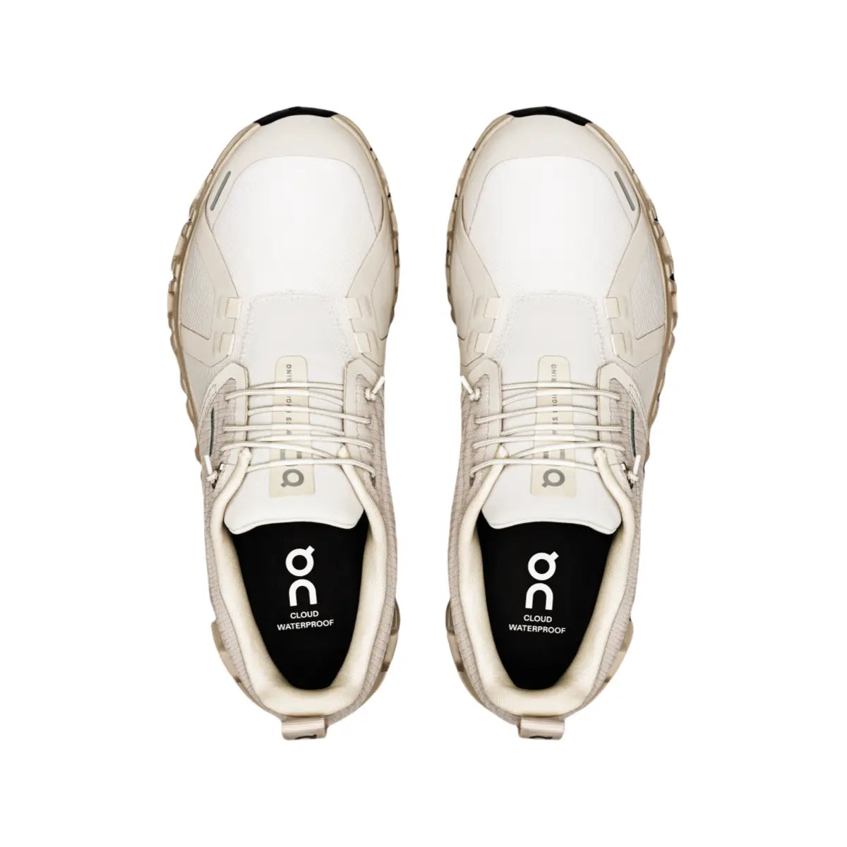 On Women's Cloud 6 Waterproof Pearl/Cream