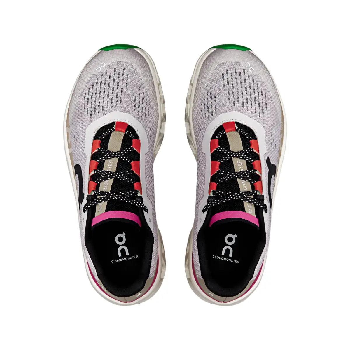 On Women's Cloudmonster  Silver/lvory