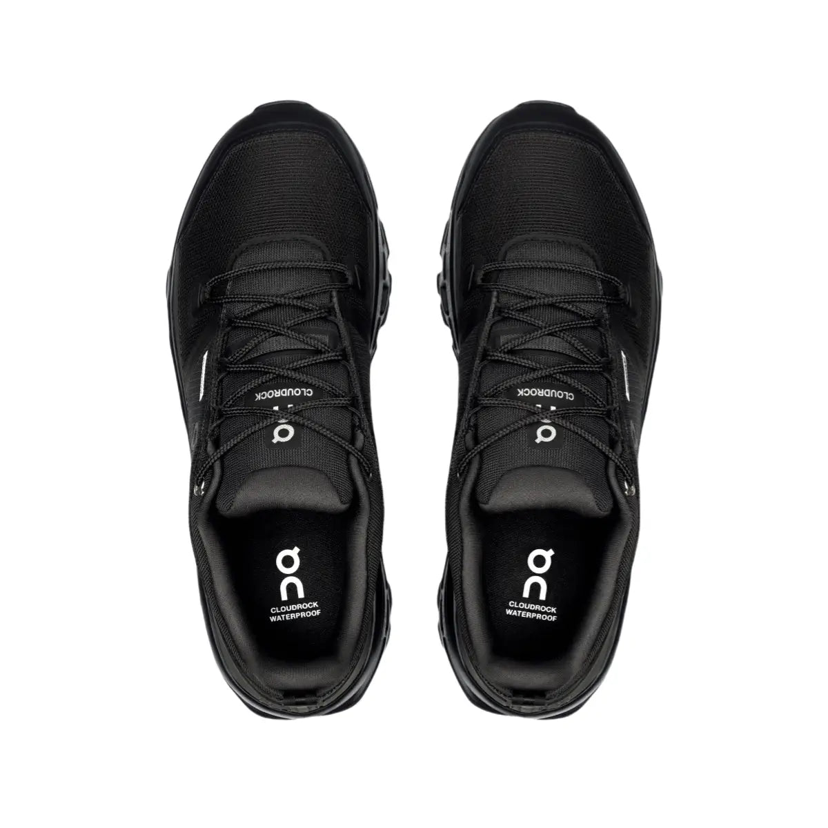 On Men's Cloudrock Low Waterproof   Black/Black
