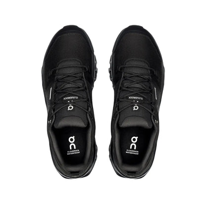 On Women's Cloudrock Low Waterproof  Black/Black