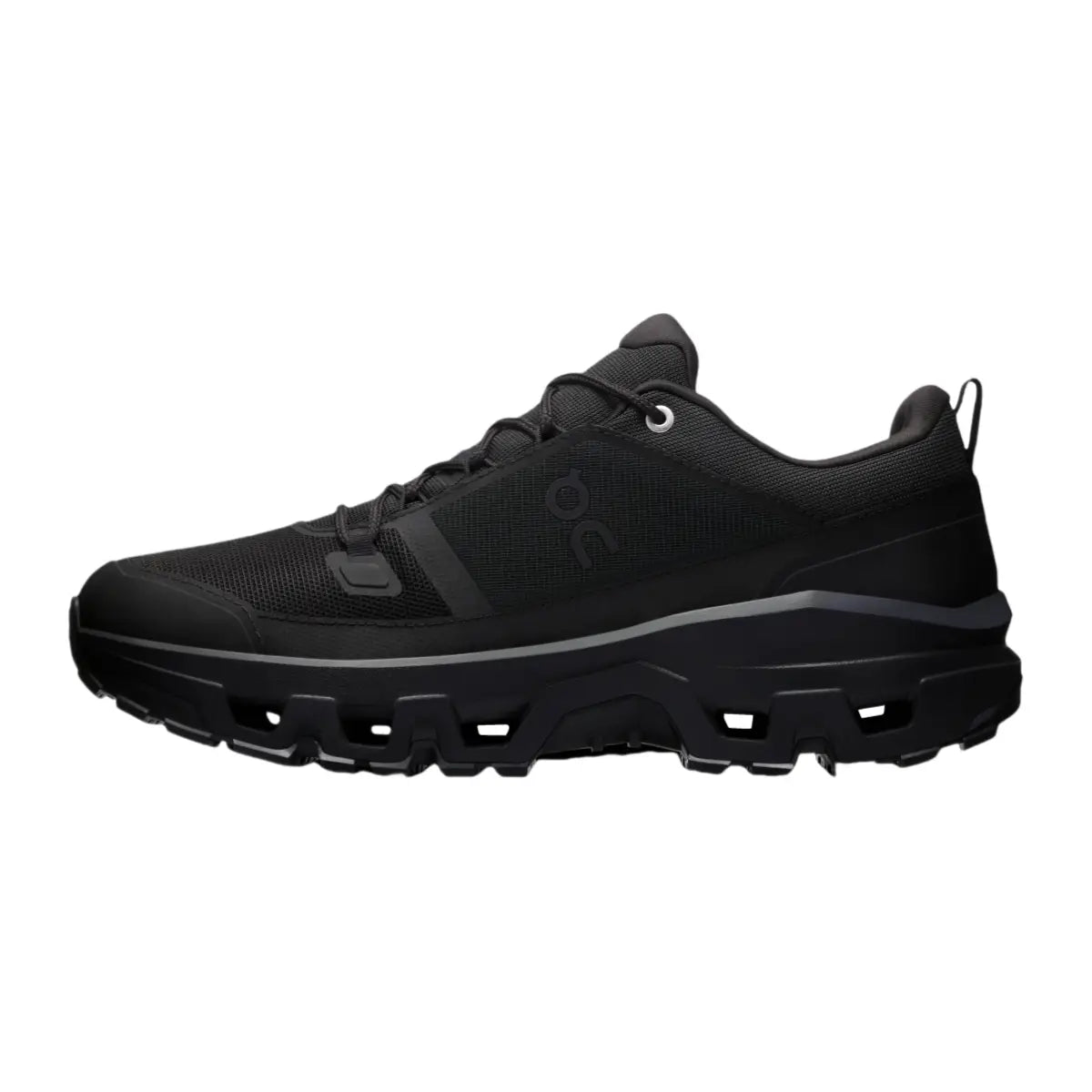 On Women's Cloudrock Low Waterproof  Black/Black