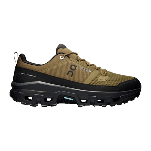 On Men's Cloudrock Low Waterproof  Hunter/Black
