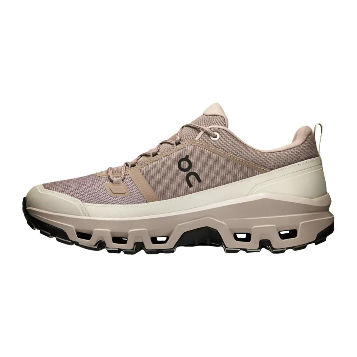 On Men's Cloudrock Low Waterproof  Cinder/Fog