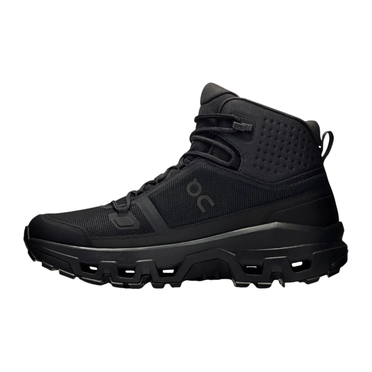On Men's Cloudrock Mid Waterproof  Black/Black