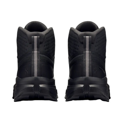 On Men's Cloudrock Mid Waterproof  Black/Black