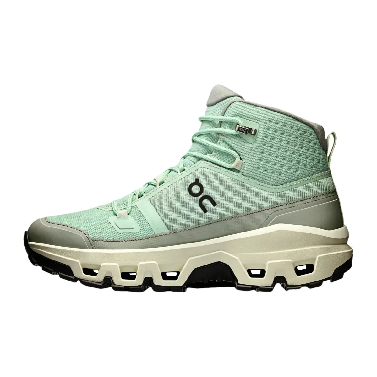 On Men's Cloudrock Mid Waterproof  Mineral/Aloe