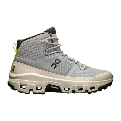 On Women's Cloudrock Mid Waterproof  Alloy/lce