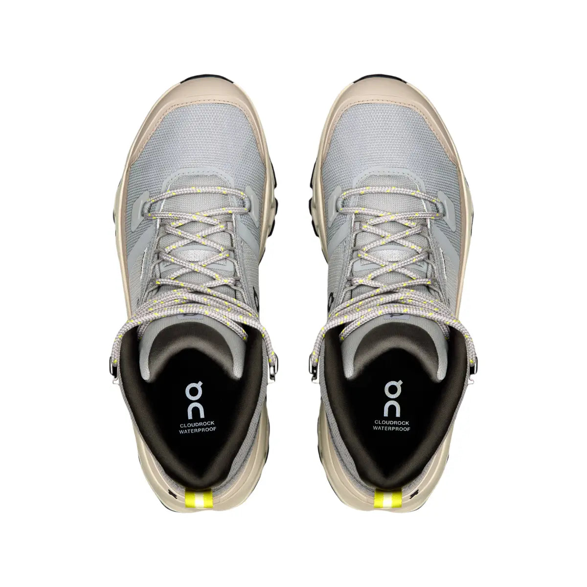 On Men's Cloudrock Mid Waterproof  Alloy/lce