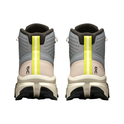 On Women's Cloudrock Mid Waterproof  Alloy/lce