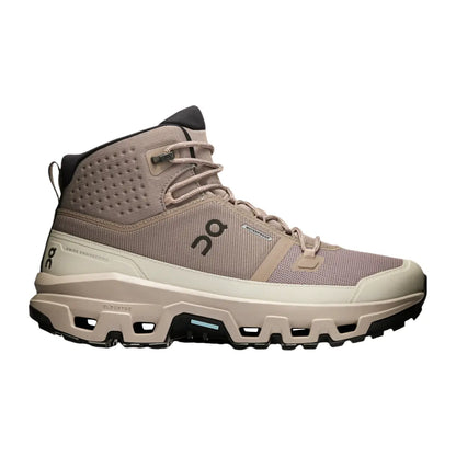 On Men's Cloudrock Mid Waterproof  Cinder/Desert