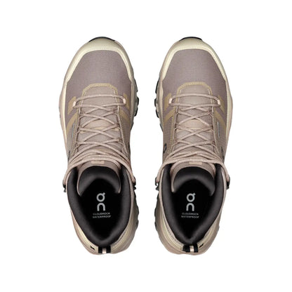 On Men's Cloudrock Mid Waterproof  Cinder/Desert