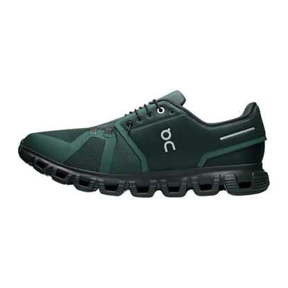 On Women's Cloud 6 Evergreen/Black