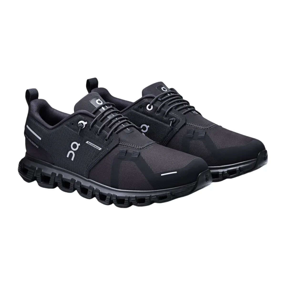 On Women's Cloud 6 Waterproof Black/Black