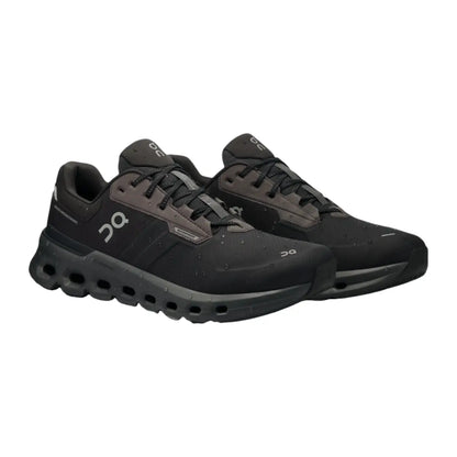 On Women's Cloudrunner 2  Black/Black