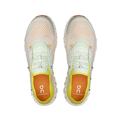 On Women's Cloud 6 Coast  Aloe/Limelight