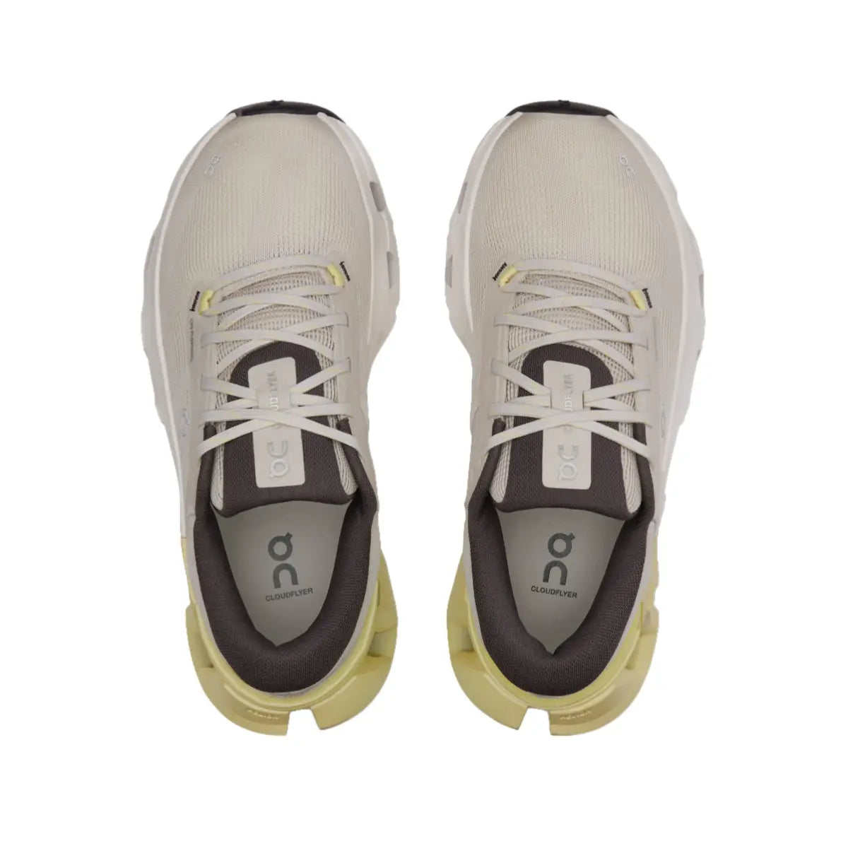 On Women's Cloudflyer 5 Pearl/Hay