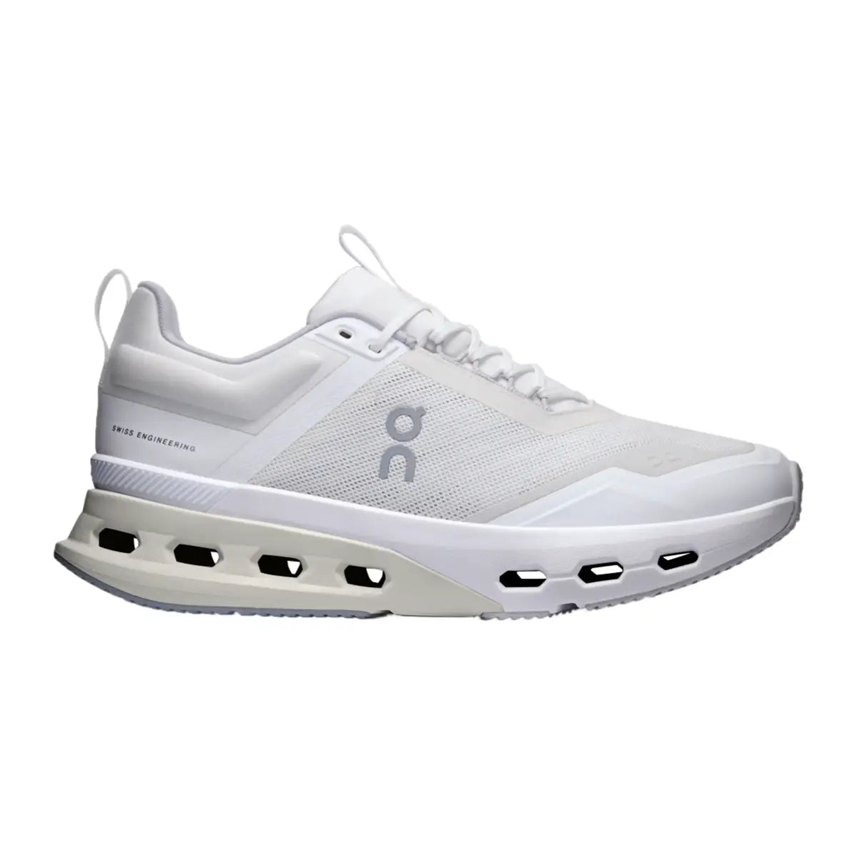 On Women's Cloudnova X  White/Glacier