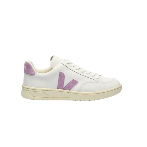 Veja V-12 Leather White Orchid