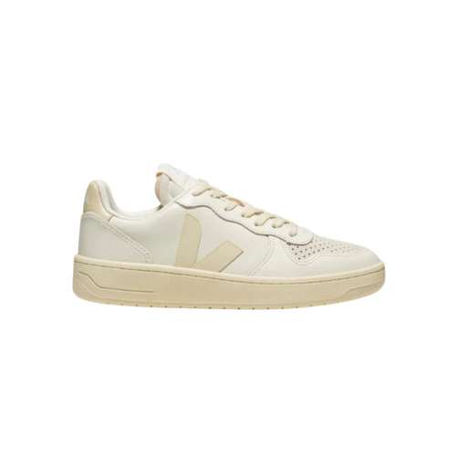 Veja V-10 Leather Pure Calcaire