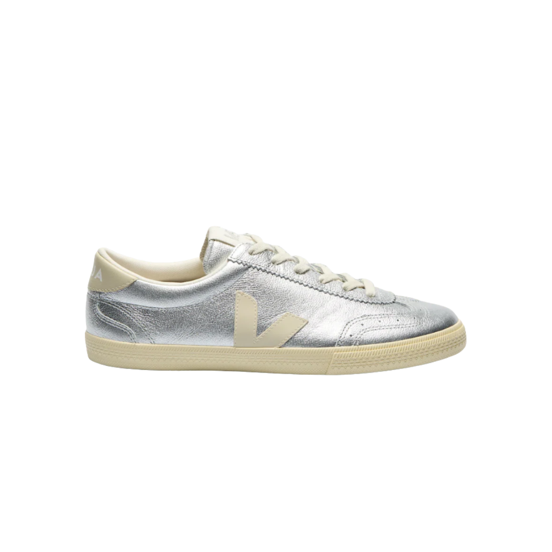 Veja Volley O.T. Leather Silver Pierre