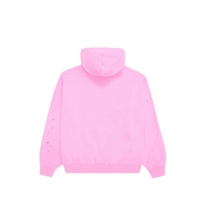 Sp5der OG Web Hoodie Pink