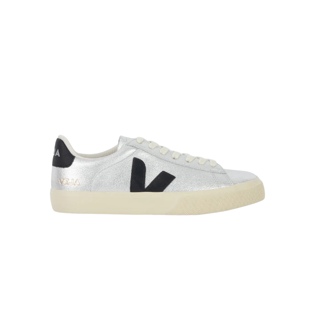 Veja Campo Silver Black