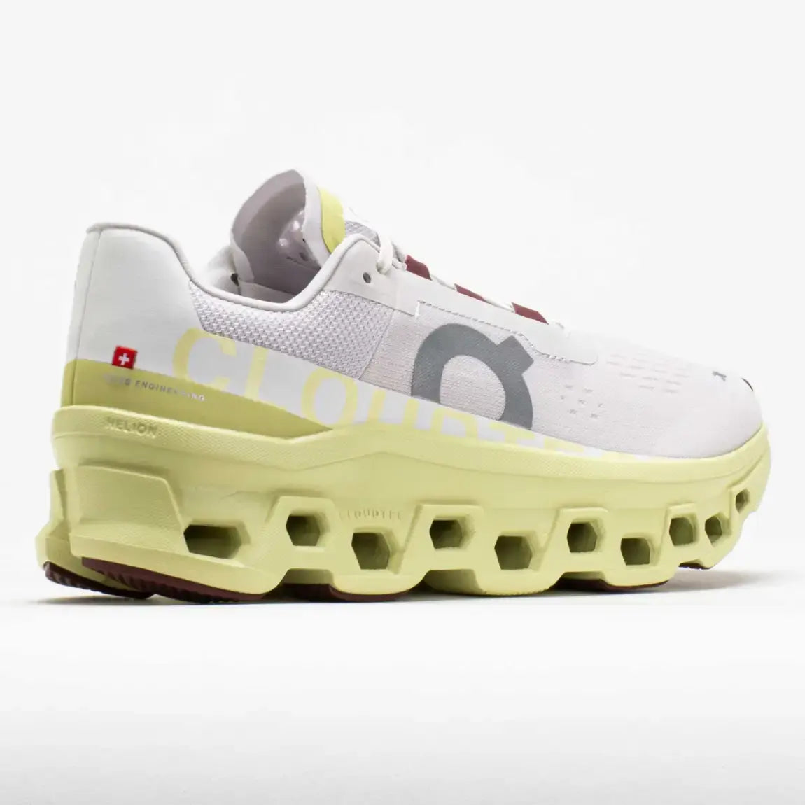 On Women's Cloudmonster  Frost/Acacia