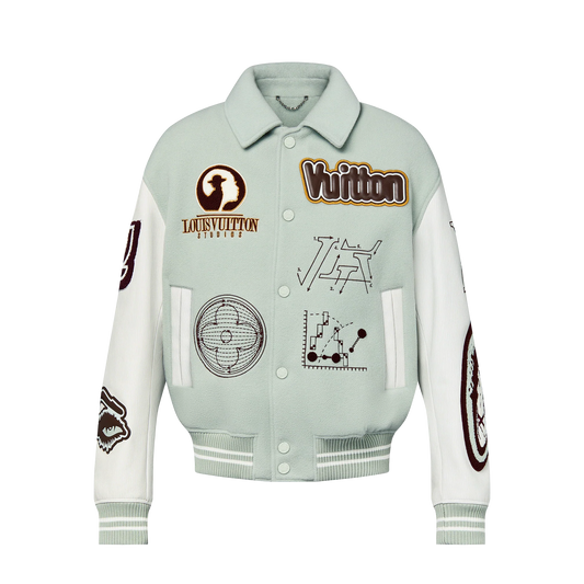 Louis Vuitton University Jacket Leather Details