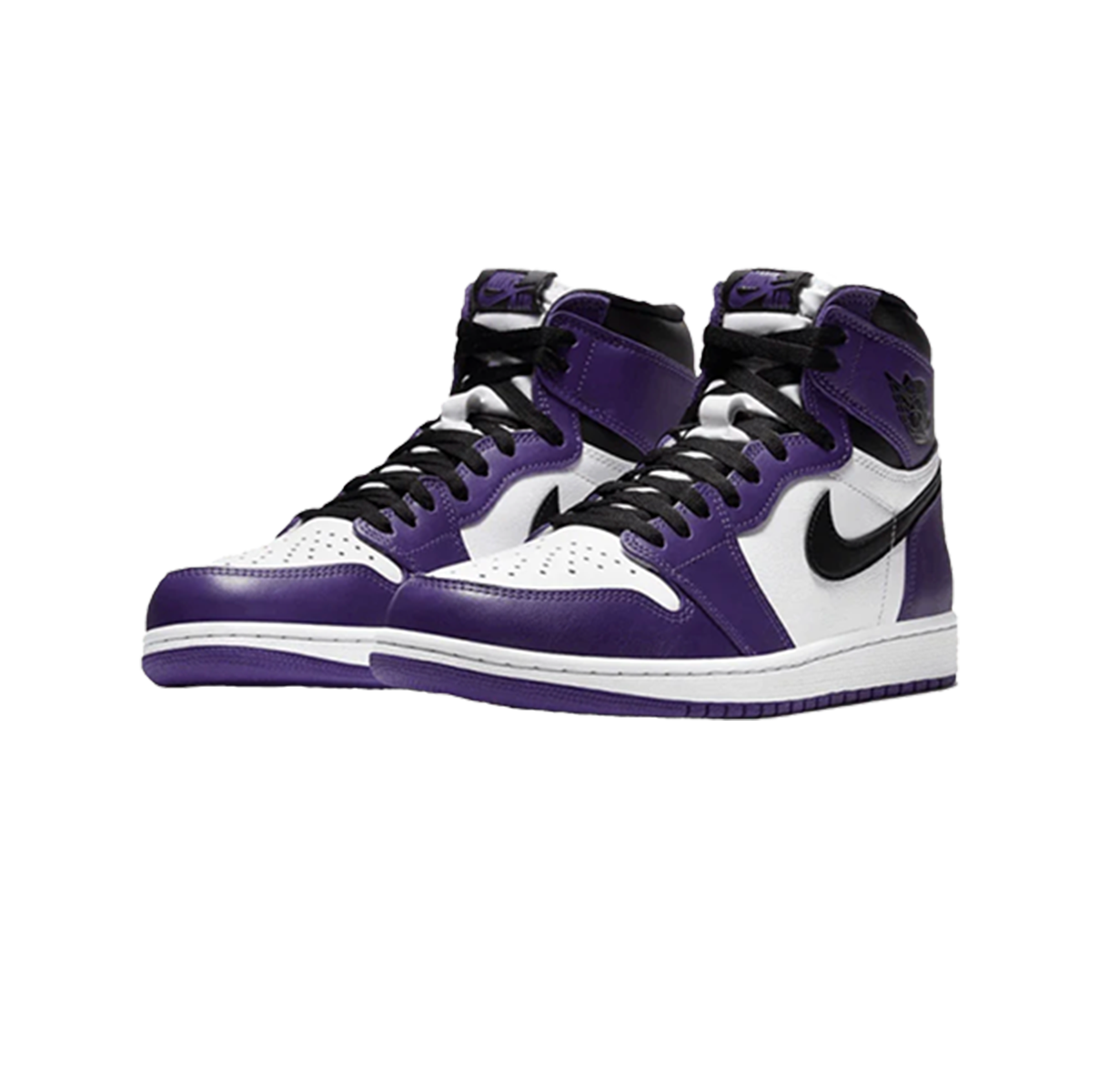 Jordan 1 Retro High Court Purple White
