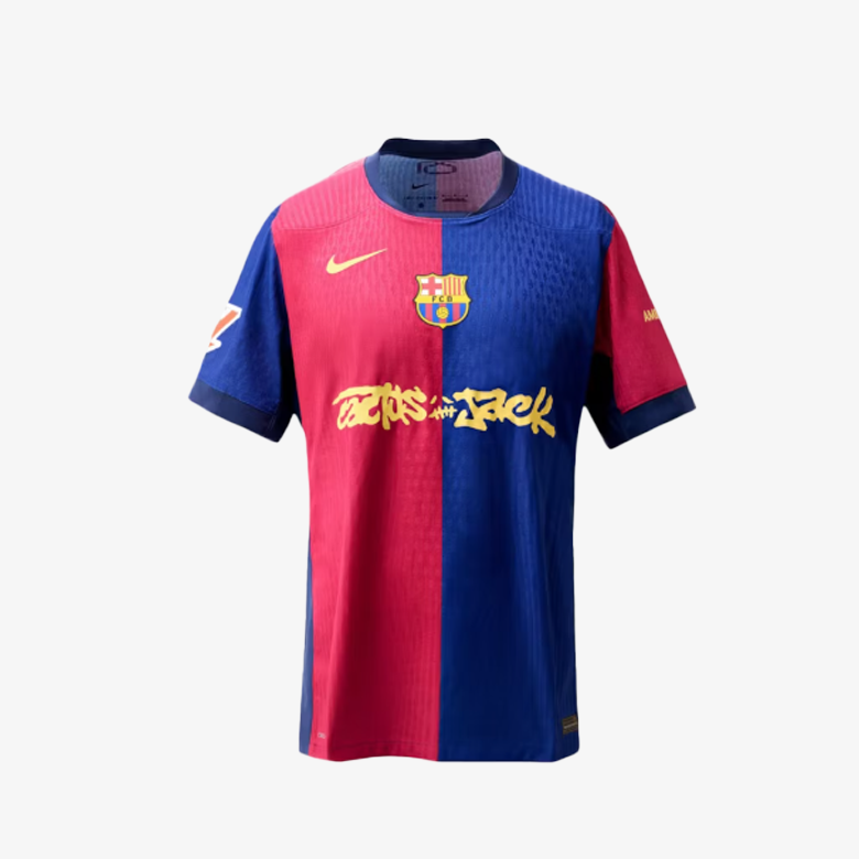 FC Barcelona x Cactus Jack 2024/25 Home Match Kit – Travis Scott Edition, Limited to 1,899 Units Worldwide