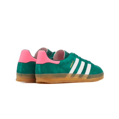 Adidas Gazelle Indoor Collegiate Green Lucid Pink