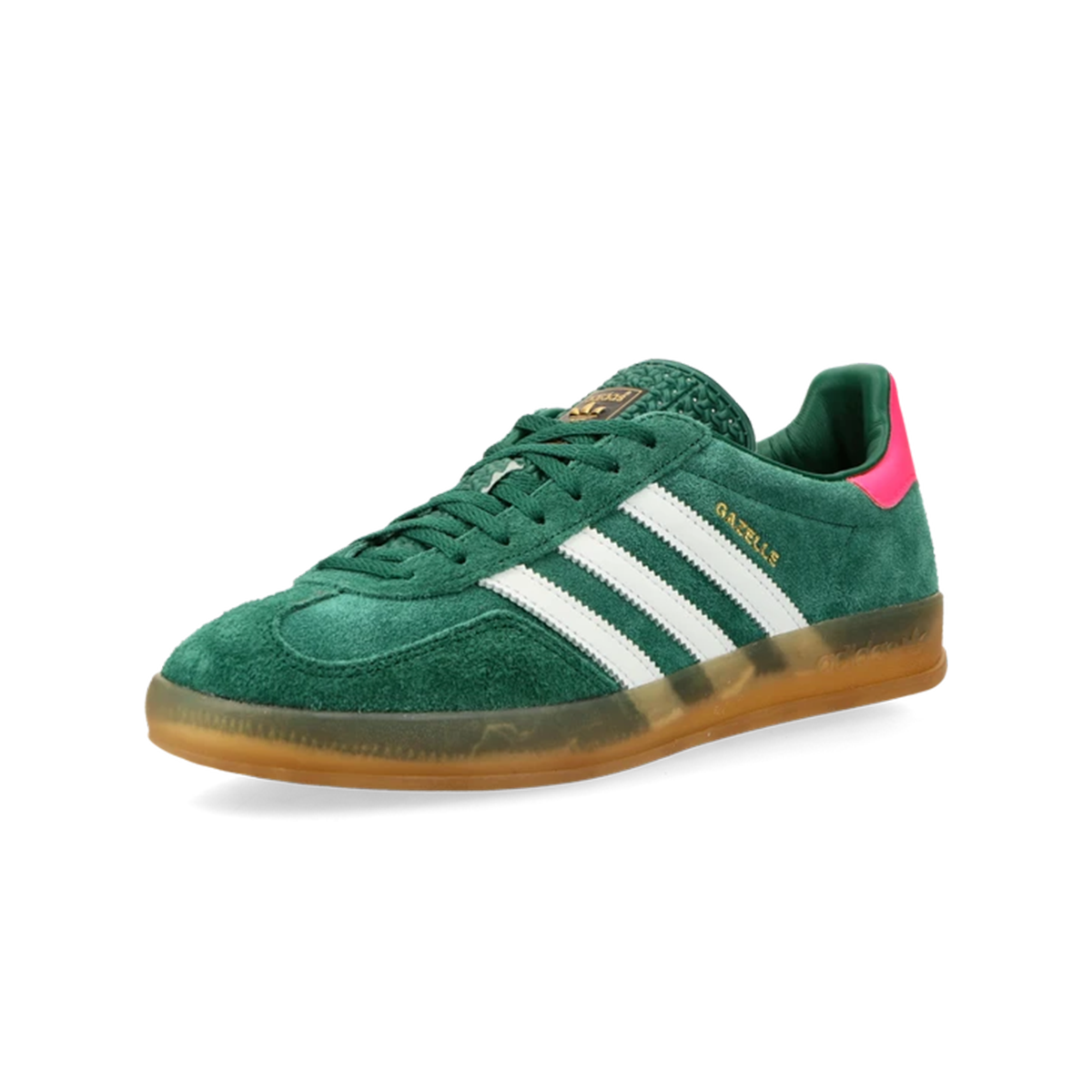 Adidas Gazelle Indoor Collegiate Green Lucid Pink