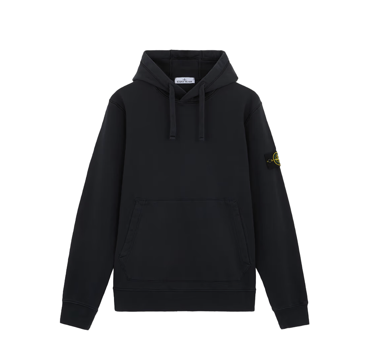 Stone Island Navy Hooded Sweatshirt