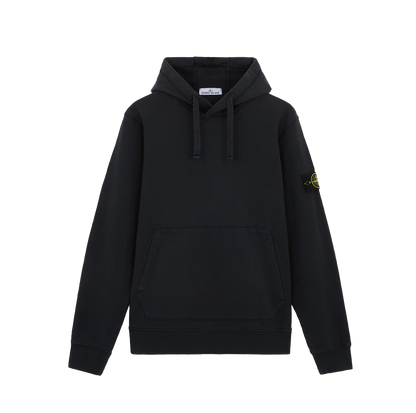 Stone Island Navy Hooded Sweatshirt
