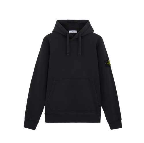Stone Island Navy Hooded Sweatshirt