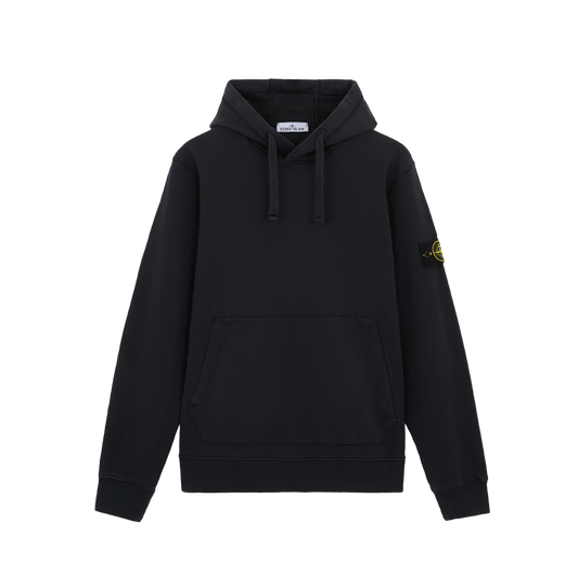 Stone Island Navy Hooded Sweatshirt
