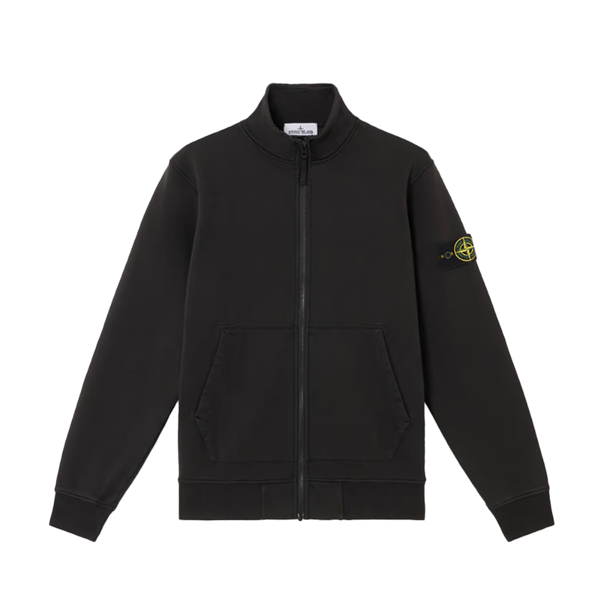 Stone Island Jacket Full Zip Black