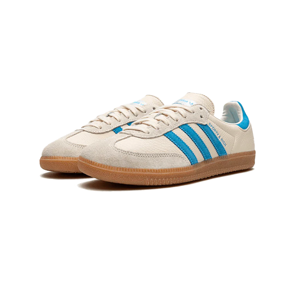 Adidas Samba OG Sporty & Rich Cream Blue