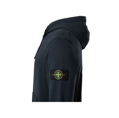 Stone Island Navy Hooded Sweatshirt