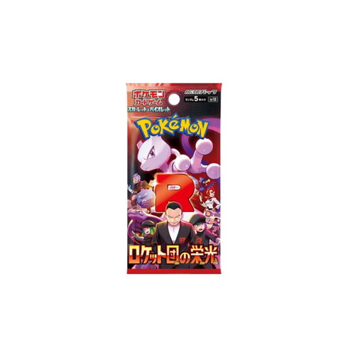 Pokemon Scarlet and Violet Glory of Team Rocket SV10 Booster Japanese Edition