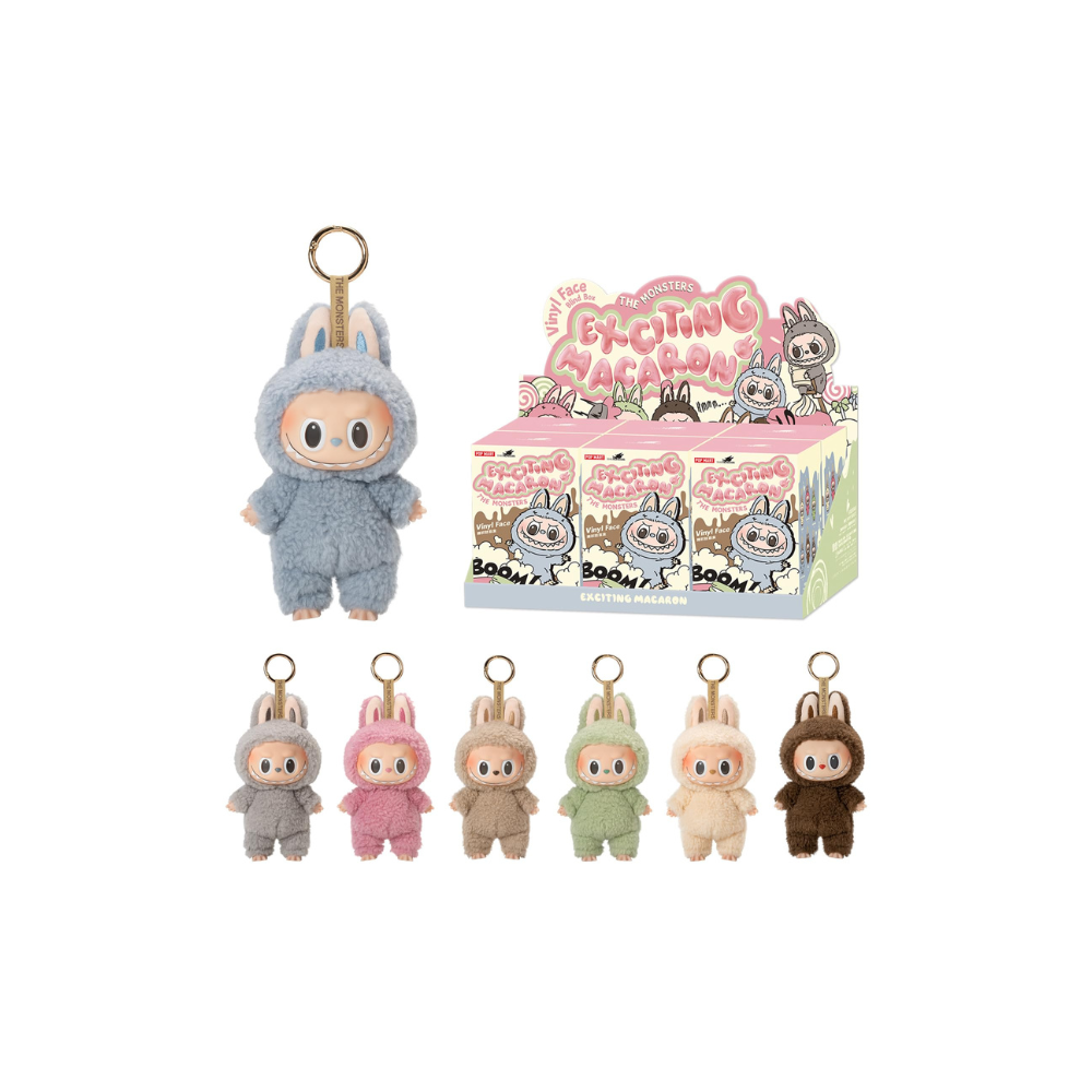 Labubu The Monsters Exciting Macarons Vinyl Face Sealed Case