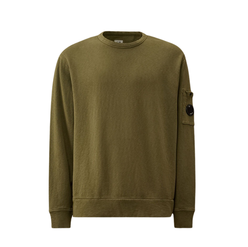 CP Company MALFILÈ FLEECE CREWNECK SWEATSHIRT