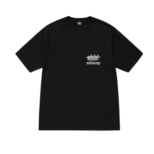 Stussy Surfwalk Tee Pigment Dyed Black