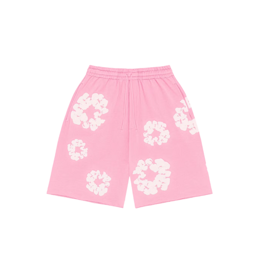 Denim Tears The Cotton Wreath Shorts Pink