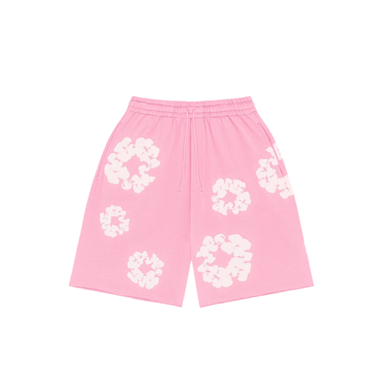 Denim Tears The Cotton Wreath Shorts Pink